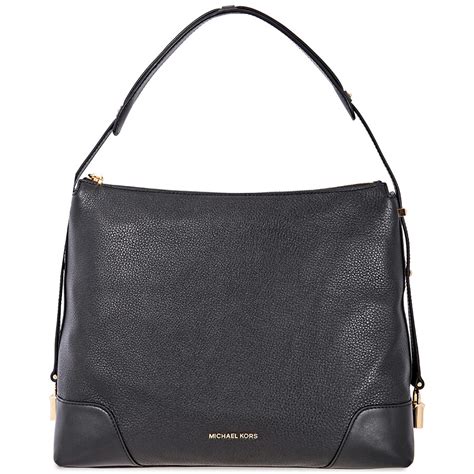 michael michael kors crosby large leather shoulder bag|michael kors crossbody bag small.